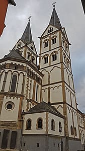 Romanische St Severus Kirche in Boppard am Rhein