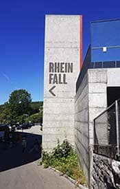 Eingang Rheinfall