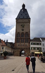 Stadttor Altpörtel in der Innenstadt von Speyer