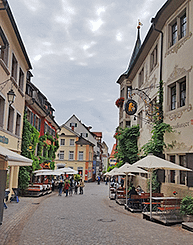 Fussgängerzone in Meersburg