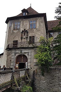 Eingang der Burg von Meersburg