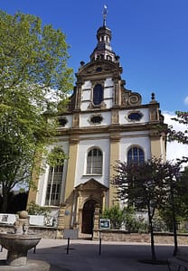 Evangelische lutherische protestantische Dreifaltigkeitskirche in Speyer
