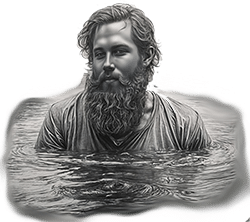 Wasserriese aus der Sage Waterreus