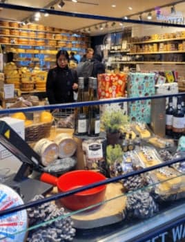 Käsegeschäft in der Innenstadt von Utrecht
