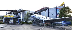 Technik Museum mit Flugzeugen in Speyer