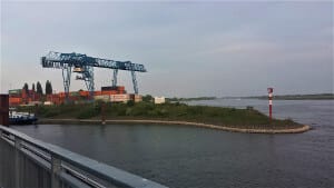 Hafen Emmerich am Rhein bei Drachenwolke Geschichten