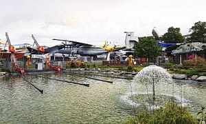 Eingangsbereich Technikmuseum Speyer