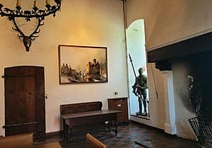 Eingangshalle Burg Doornenburg