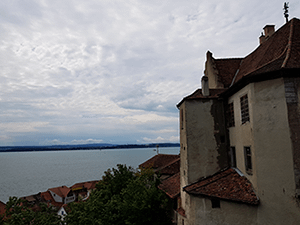 Burg bzw. Altes Schloss mit Bodensee