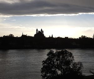 Abendstimmung mit Dom in Speyer