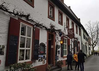 Restaurant Torschenke in der Altstadt von Zons