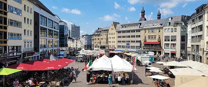 Marktplatz von Bonn
